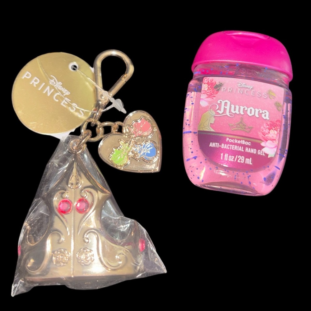 Aurora Disney Princess Hand Sanitizer Holder & Sanitizer by Bath & Body Works